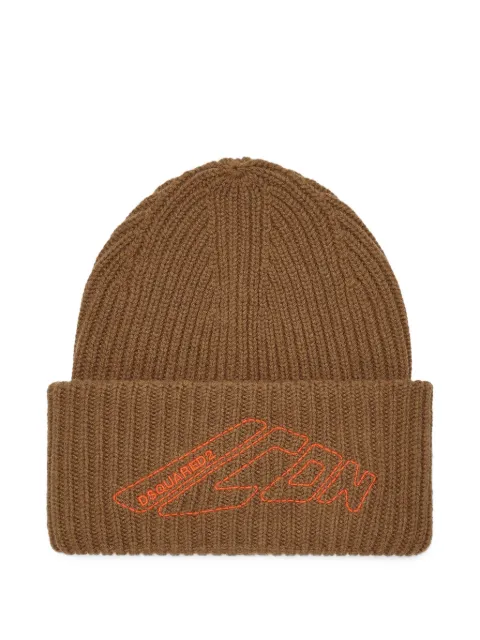 DSQUARED2 Icon New Generation beanie Brown KNM018701W01103
