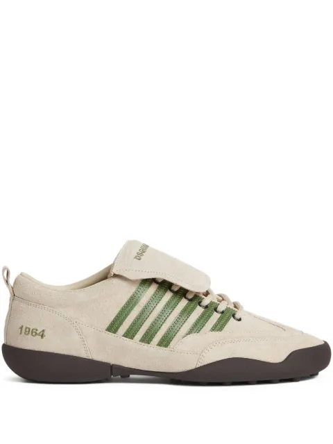 DSQUARED2 logo-embroidered sneakers Neutrals SNM0361I1602625