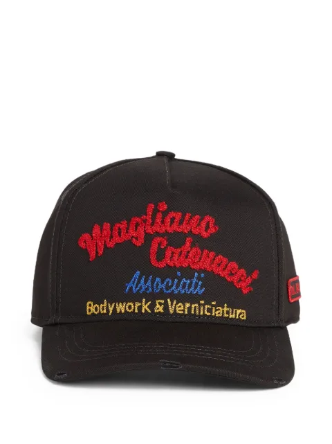 DSQUARED2 Vaquera Catenacci baseball cap Black BCM095005C00001