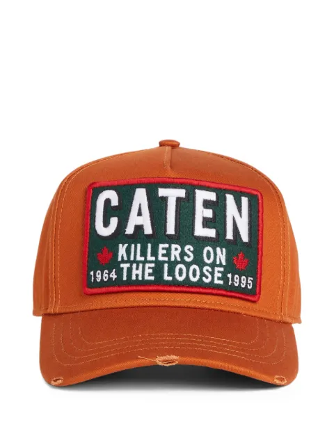 DSQUARED2 Canadian-patch baseball cap Orange BCM037105C00001