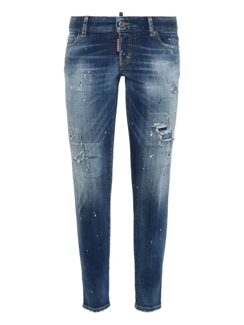 DSQUARED2 crystals medium wash Jennifer jeans Blue S75LB1099S30664