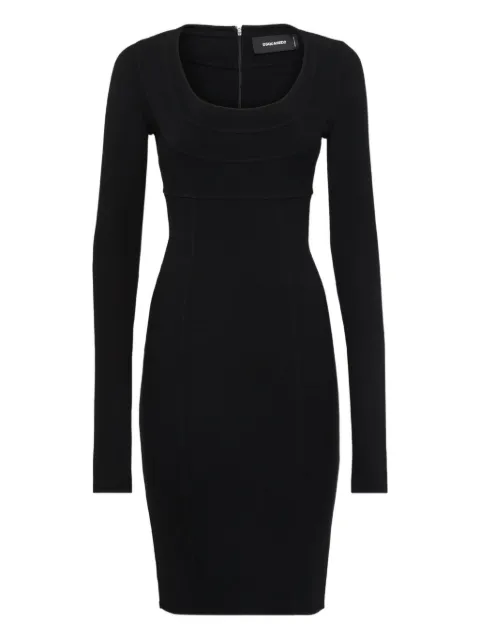 DSQUARED2 long-sleeve midi dress Black S75CV0942S41343
