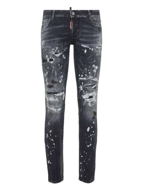 DSQUARED2 black diamond wash Jennifer jeans Black S75LB1100S30503
