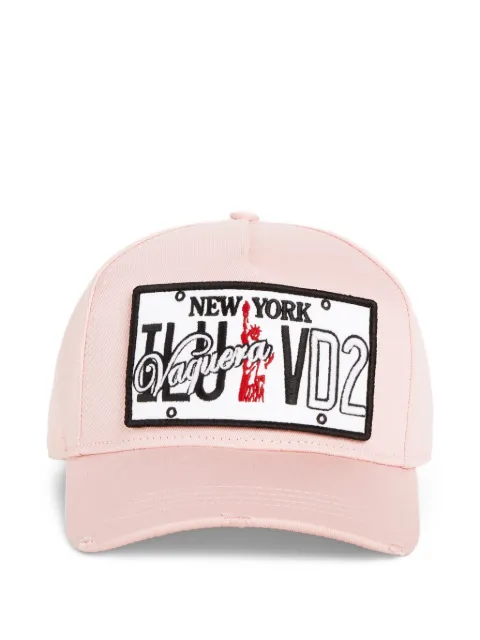 DSQUARED2 Vaquera baseball cap Pink BCW093605C00001