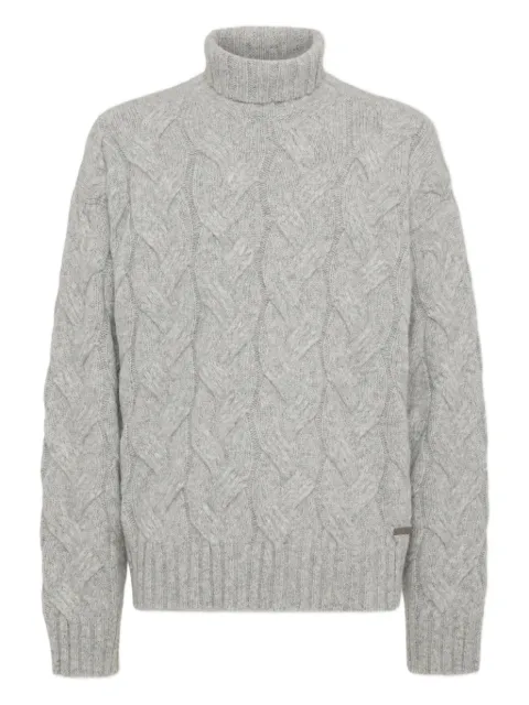 DSQUARED2 cable-knit jumper Grey S74HA1558D13148