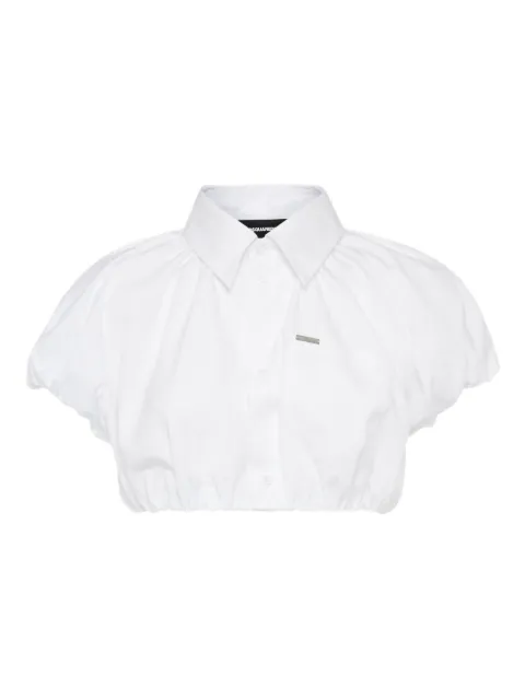 DSQUARED2 cropped shirt White S75DL0911S36275