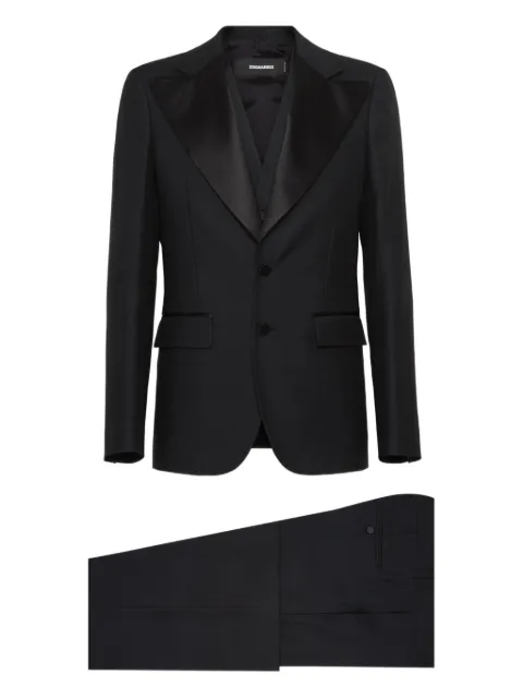 DSQUARED2 70's tuxedo suit Black S71FS0043S39408