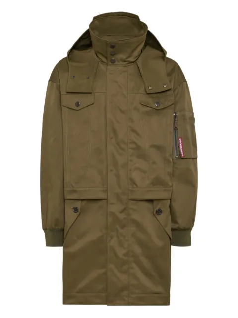 DSQUARED2 layered parka Green S74AH0115D35272