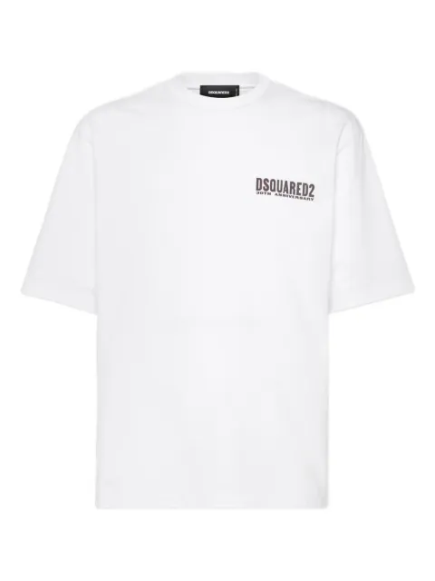 DSQUARED2 logo-print T-shirt White S71GD1609D20020