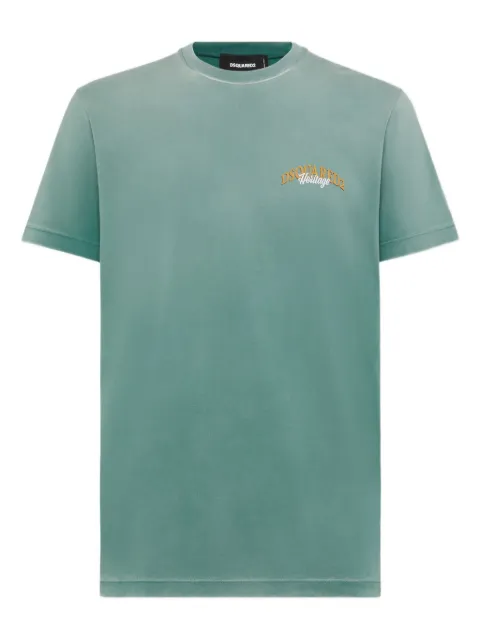 DSQUARED2 Cool Fit Heritage logo-print T-shirt Green S74GD1442D20035