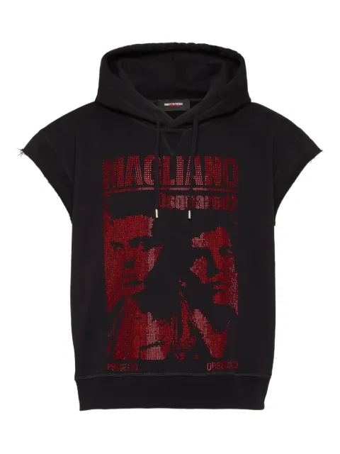 DSQUARED2 x Magliano Adriana hoodie Black S71GU0743S25516