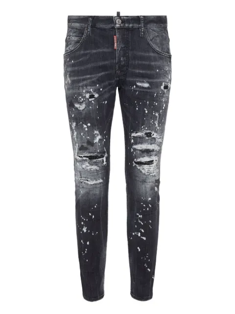 DSQUARED2 Black Diamond Skater jeans Blue S74LB1790S30503