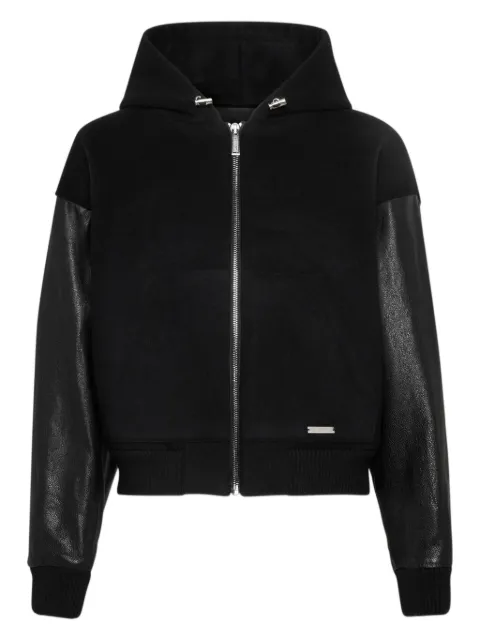 DSQUARED2 hooded zip-up jacket Black S71AN0648D35135