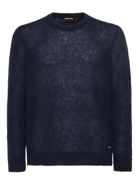 DSQUARED2 knitted sweater Blue S71HA1391D13161