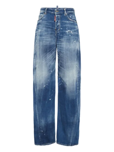 DSQUARED2 distressed-effect jeans Blue S72LB0909D30010