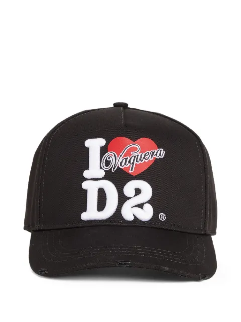 DSQUARED2 Vaquera cap Black BCM095305C00001