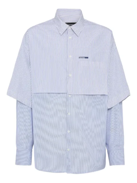 DSQUARED2 striped shirt White S74DM0947S52595