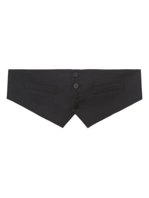 DSQUARED2 tux vest Black S71FB0505S39408