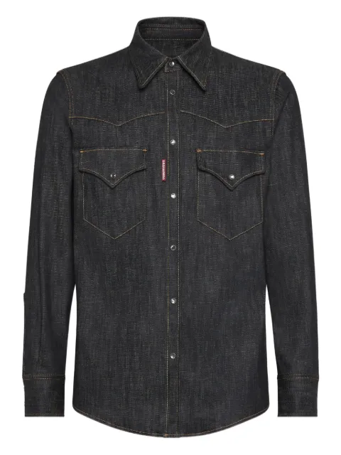 DSQUARED2 Fashion Western shirt Black S71DM0810S30357