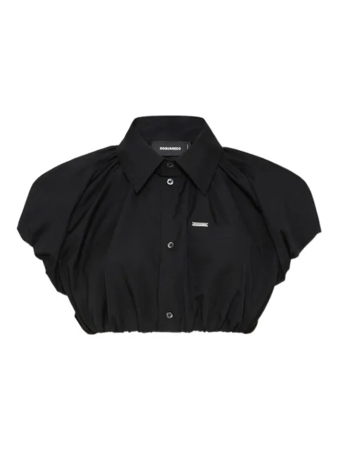DSQUARED2 cropped shirt Black S75DL0911S36275