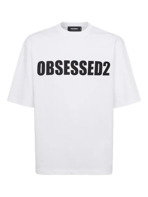 DSQUARED2 Obsessed2 loose T-shirt White S74GD1478D20033