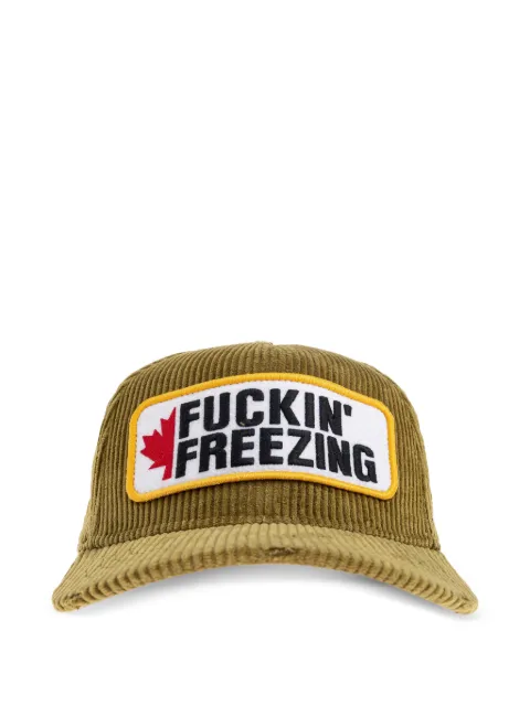 DSQUARED2 Souvenir From Canada cotton cap Green BCM094610900001