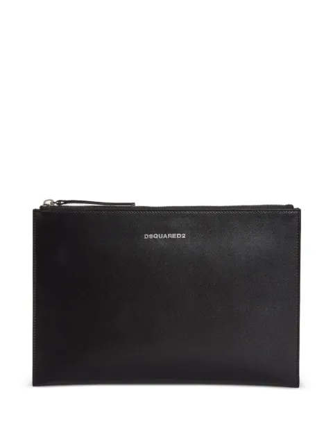 DSQUARED2 leather pouch Black POW006201500001