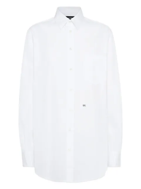DSQUARED2 maxi Dean shirt White S75DL0913S36275