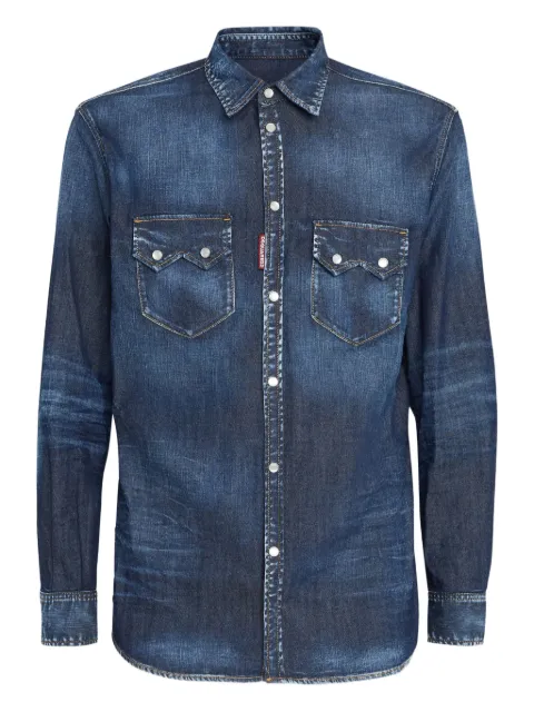 DSQUARED2 Relax Dan shirt Blue S74DM0955S30341