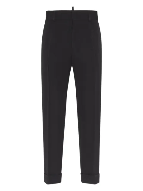 DSQUARED2 tailored tapered trousers Black S75KB0505S78136