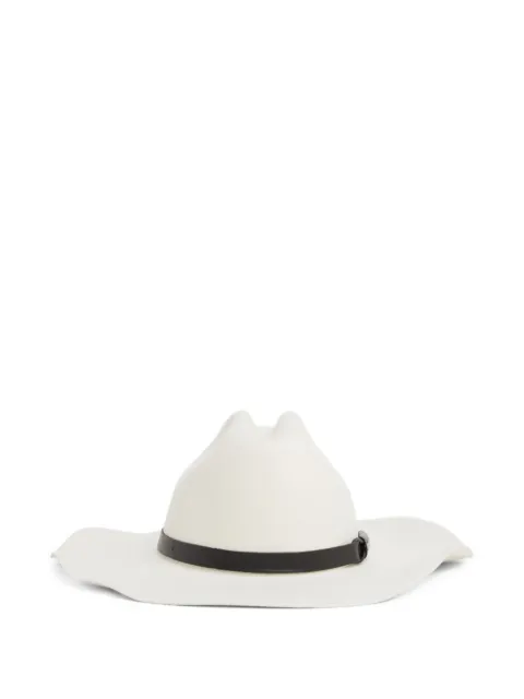 DSQUARED2 Western cowboy hat White HAM010230701427