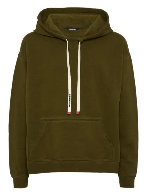 DSQUARED2 drawstring hoodie Green S74GU0873S25030