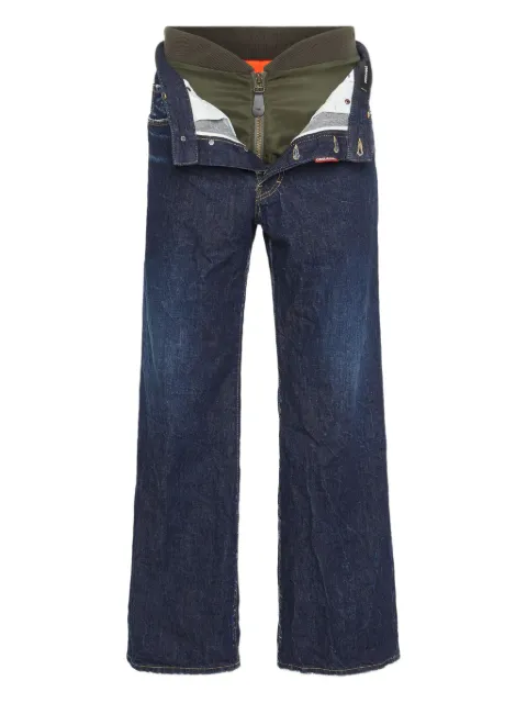 DSQUARED2 Wash loose jeans Blue S71LB1633D30011