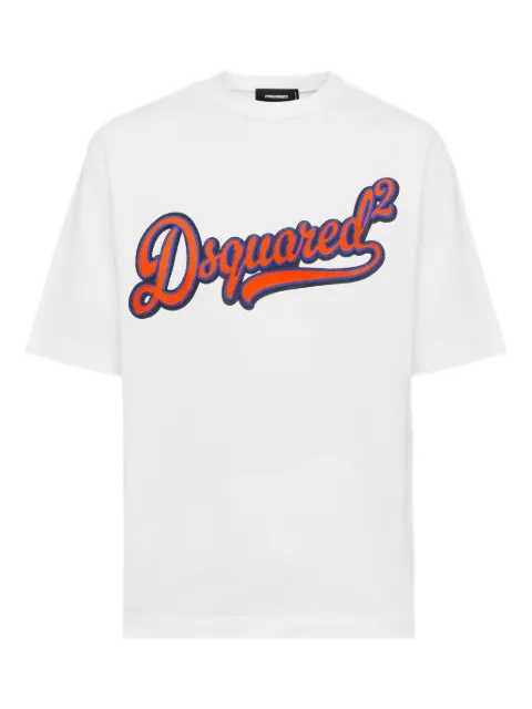 DSQUARED2 logo-print t-shirt White S74GD1435S24583