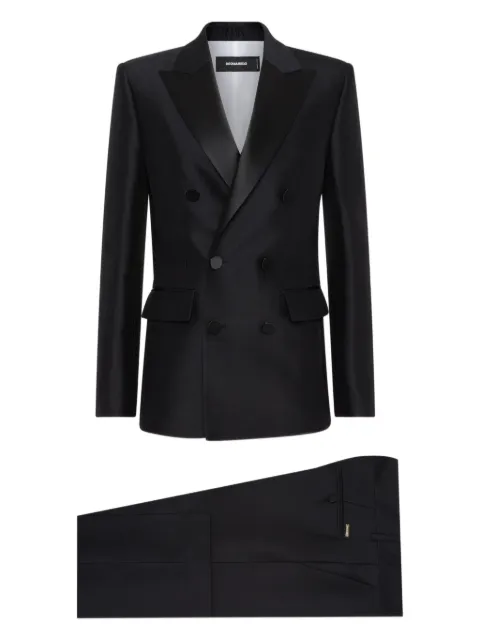 DSQUARED2 Big double-breasted suit Black S75FT0267D35205