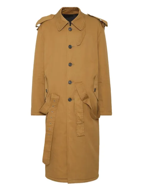 DSQUARED2 buttoned-up trench coat Brown S71AA0470S41794