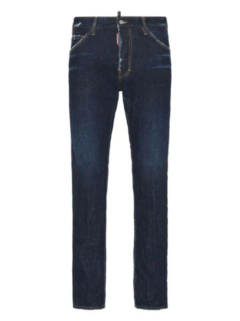 DSQUARED2 Cool Guy logo patch jeans Blue S71LB1706D30011