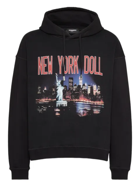DSQUARED2 Vaquera hoodie Black S71GU0746S25516