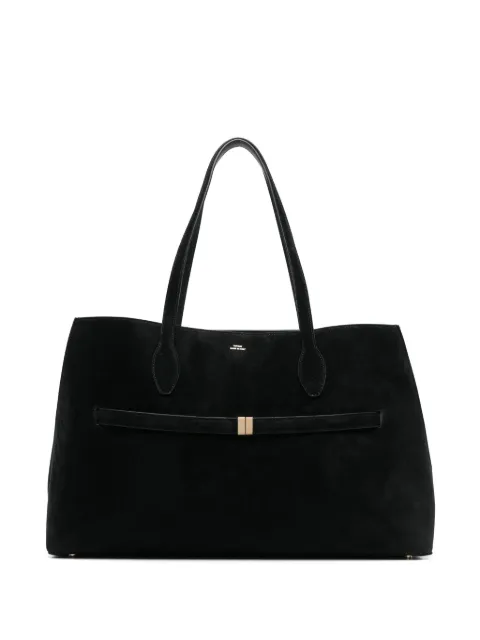 TOTEME suede lounge tote bag Black 253WAL0073LE0004001