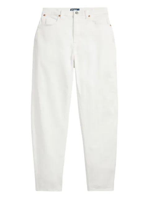 Polo Ralph Lauren high-rise tapered jeans White 211969399001
