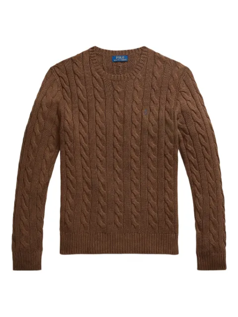 Polo Ralph Lauren cable-knit sweater Brown 710775885520