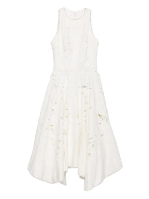 Costarellos Arianne midi dress White SS2510