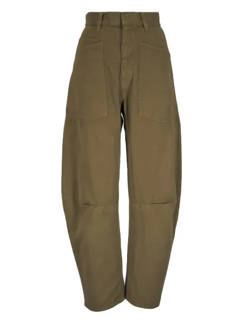 Nili Lotan patch-pocket jeans Green 10193W1771