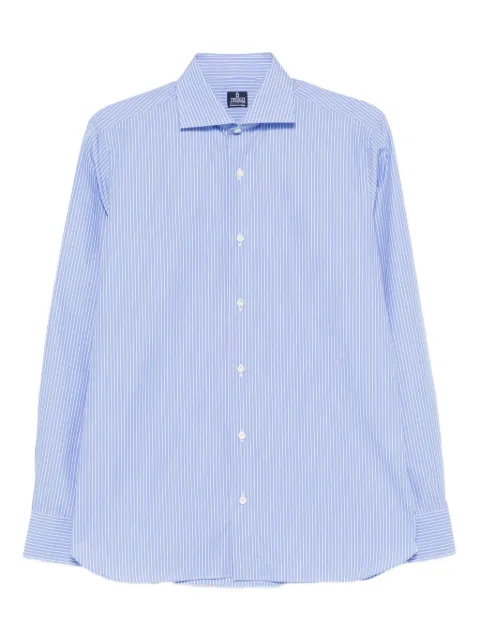 Truzzi striped cotton shirt Blue GLRGG