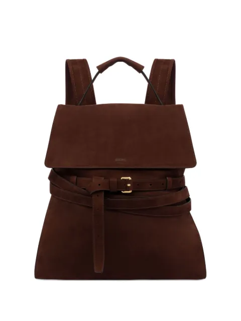 Moschino large Tie Me backpack Brown MC4017PP1NOJ0