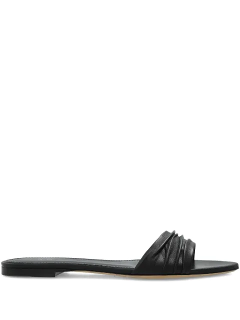 IRO leather sandals Black WM120EGYA