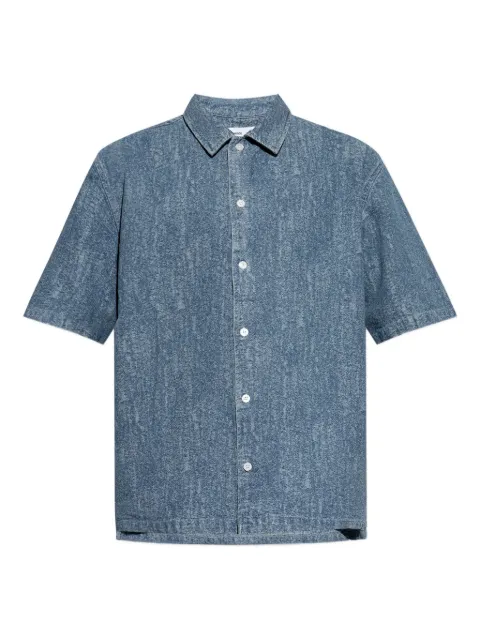 SAMSOE SAMSOE washed denim shirt Blue M24200078
