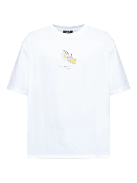 A.P.C. crew-neck T-shirt White COHJCH26517