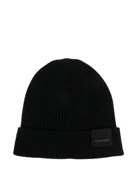 TOM FORD cashmere beanie Black KHR005YMK065