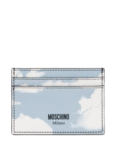 Moschino Archive Clouds wallet Blue MC5604PP1NOK4